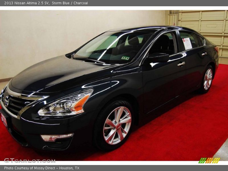 Storm Blue / Charcoal 2013 Nissan Altima 2.5 SV