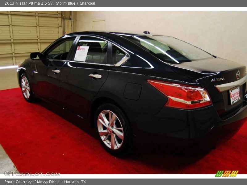 Storm Blue / Charcoal 2013 Nissan Altima 2.5 SV