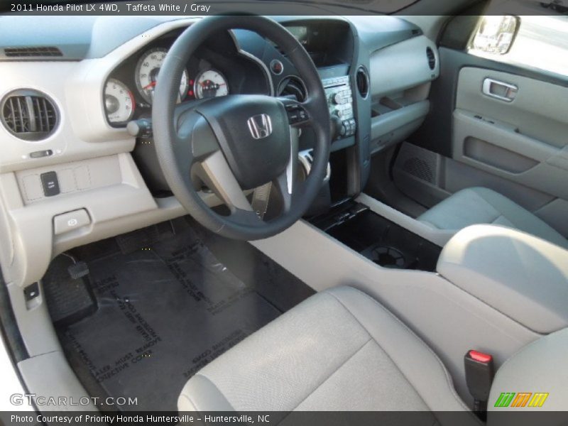 Gray Interior - 2011 Pilot LX 4WD 