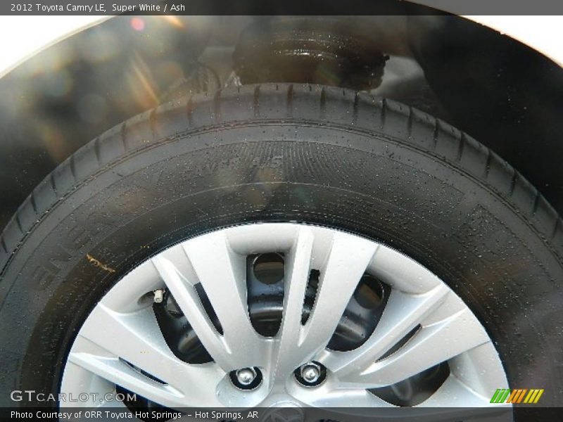Super White / Ash 2012 Toyota Camry LE