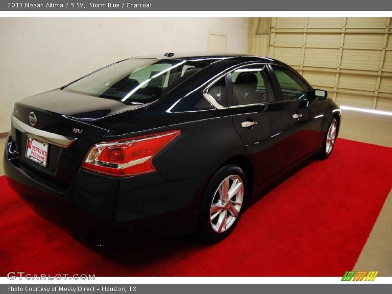 Storm Blue / Charcoal 2013 Nissan Altima 2.5 SV