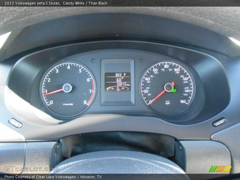 Candy White / Titan Black 2013 Volkswagen Jetta S Sedan