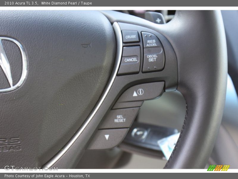 Controls of 2010 TL 3.5