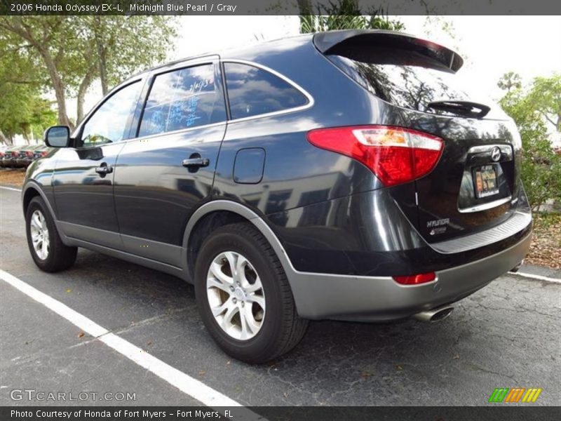 Midnight Blue Pearl / Gray 2006 Honda Odyssey EX-L