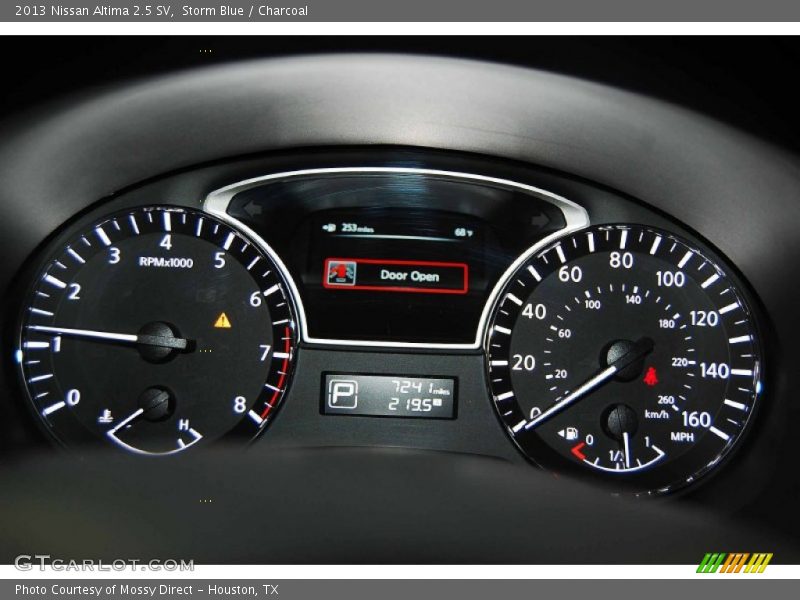Storm Blue / Charcoal 2013 Nissan Altima 2.5 SV
