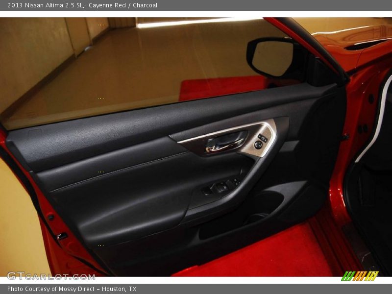 Cayenne Red / Charcoal 2013 Nissan Altima 2.5 SL