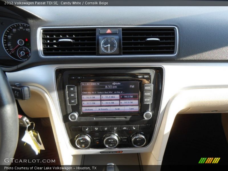 Candy White / Cornsilk Beige 2012 Volkswagen Passat TDI SE