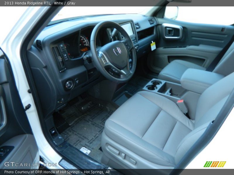Gray Interior - 2013 Ridgeline RTL 
