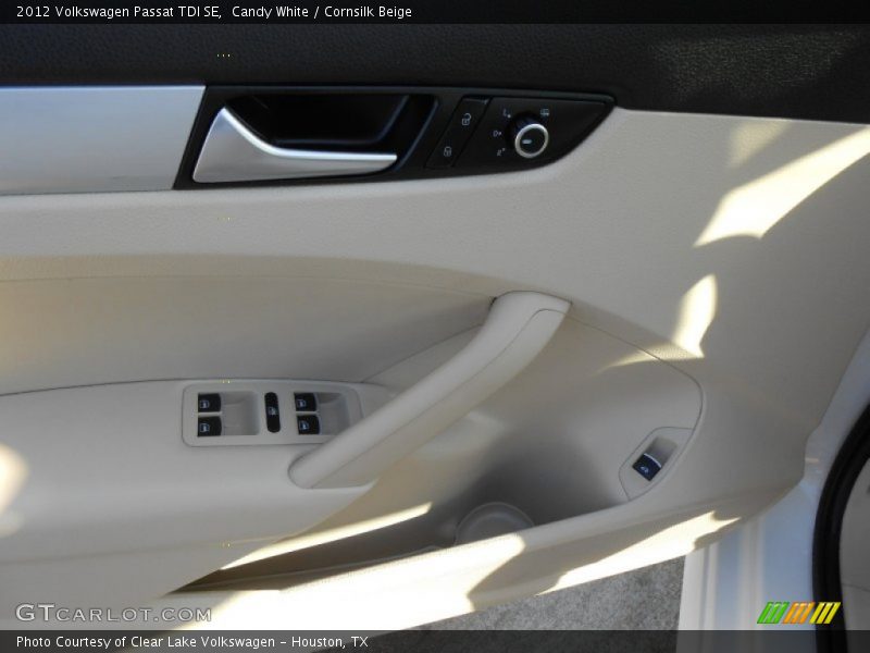 Candy White / Cornsilk Beige 2012 Volkswagen Passat TDI SE