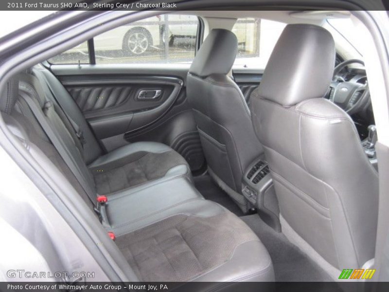 Rear Seat of 2011 Taurus SHO AWD