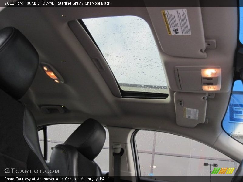 Sterling Grey / Charcoal Black 2011 Ford Taurus SHO AWD