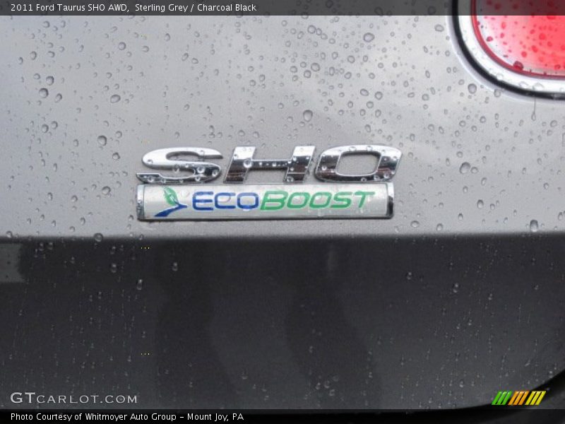Sterling Grey / Charcoal Black 2011 Ford Taurus SHO AWD