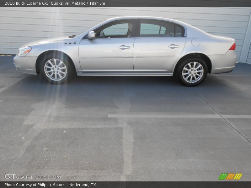 Quicksilver Metallic / Titanium 2010 Buick Lucerne CX