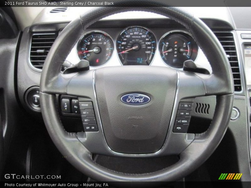  2011 Taurus SHO AWD Steering Wheel
