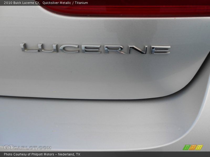 Quicksilver Metallic / Titanium 2010 Buick Lucerne CX