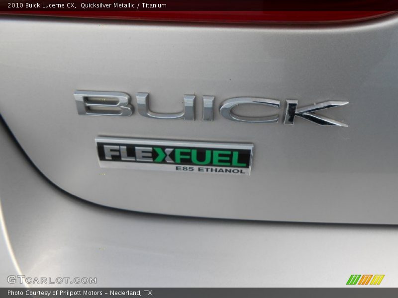 Quicksilver Metallic / Titanium 2010 Buick Lucerne CX