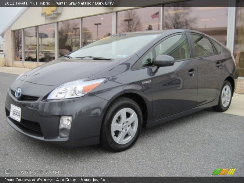 Winter Gray Metallic / Dark Gray 2011 Toyota Prius Hybrid I