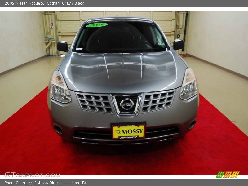 Gotham Gray / Black 2009 Nissan Rogue S
