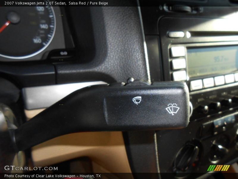 Salsa Red / Pure Beige 2007 Volkswagen Jetta 2.0T Sedan