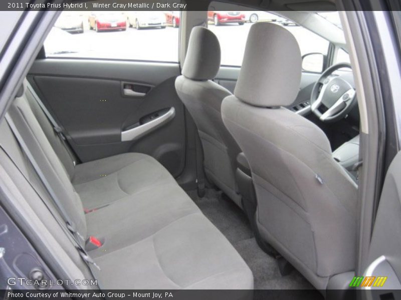 Winter Gray Metallic / Dark Gray 2011 Toyota Prius Hybrid I