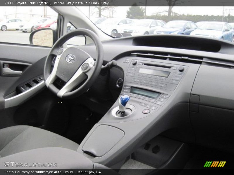 Winter Gray Metallic / Dark Gray 2011 Toyota Prius Hybrid I