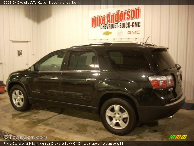 Carbon Black Metallic / Ebony 2008 GMC Acadia SLT