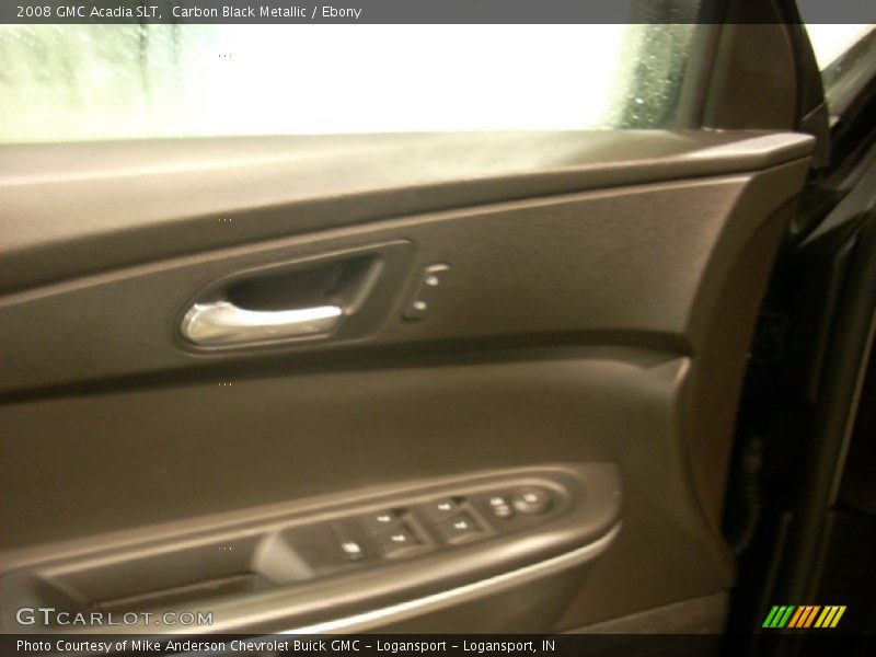 Carbon Black Metallic / Ebony 2008 GMC Acadia SLT