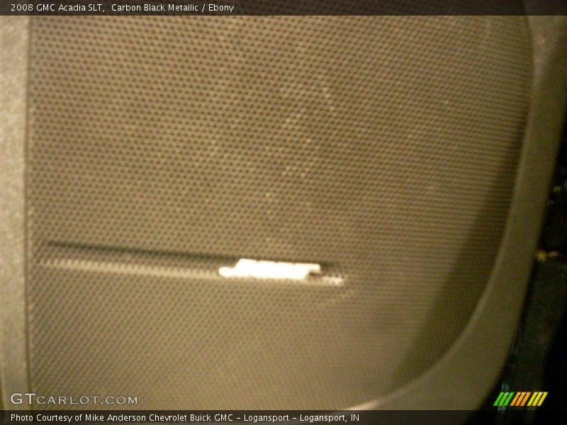 Carbon Black Metallic / Ebony 2008 GMC Acadia SLT