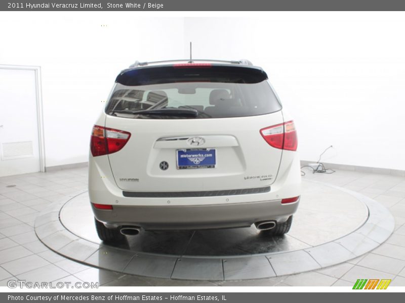 Stone White / Beige 2011 Hyundai Veracruz Limited