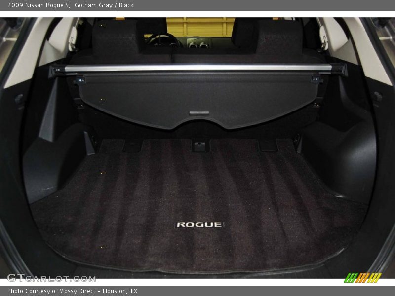 Gotham Gray / Black 2009 Nissan Rogue S