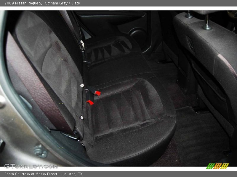 Gotham Gray / Black 2009 Nissan Rogue S