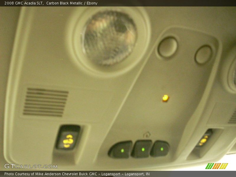 Carbon Black Metallic / Ebony 2008 GMC Acadia SLT