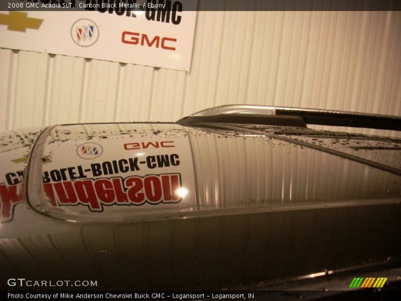 Carbon Black Metallic / Ebony 2008 GMC Acadia SLT