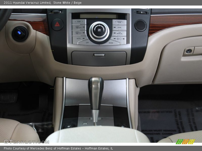 Stone White / Beige 2011 Hyundai Veracruz Limited