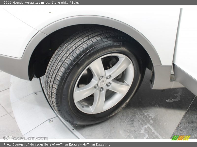 Stone White / Beige 2011 Hyundai Veracruz Limited