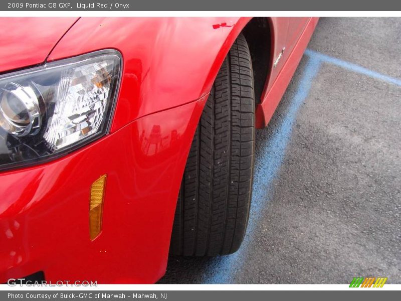 Liquid Red / Onyx 2009 Pontiac G8 GXP
