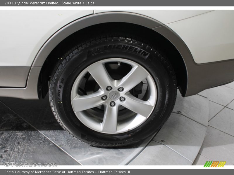 Stone White / Beige 2011 Hyundai Veracruz Limited
