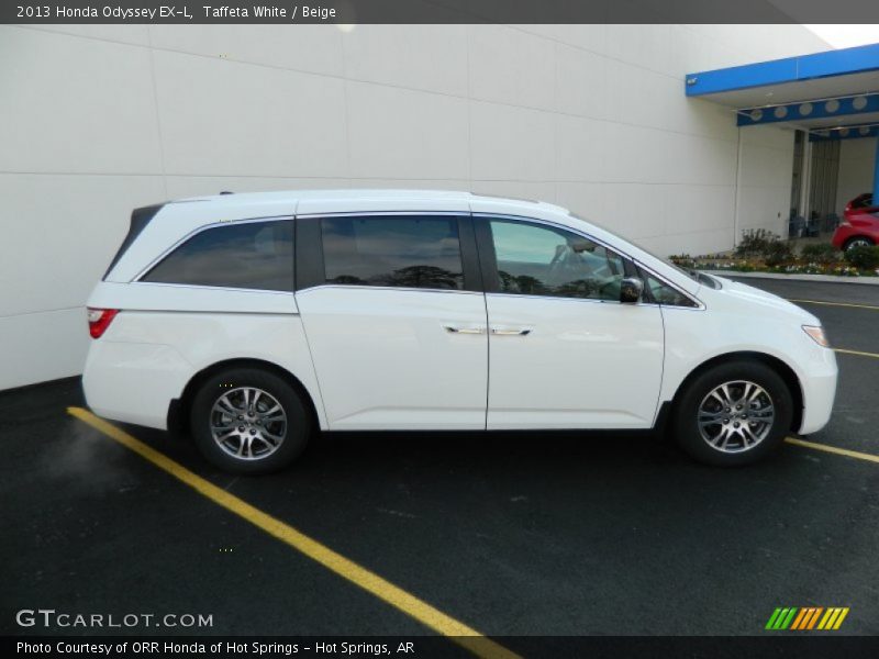  2013 Odyssey EX-L Taffeta White