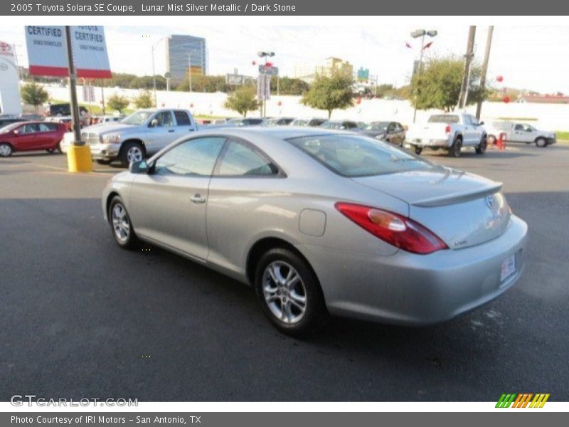 Lunar Mist Silver Metallic / Dark Stone 2005 Toyota Solara SE Coupe