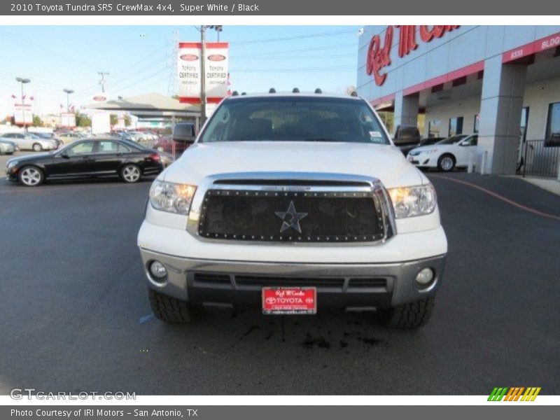 Super White / Black 2010 Toyota Tundra SR5 CrewMax 4x4