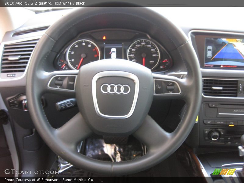 Ibis White / Black 2010 Audi Q5 3.2 quattro