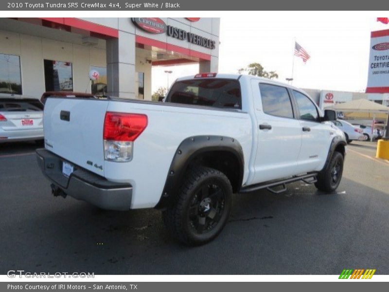 Super White / Black 2010 Toyota Tundra SR5 CrewMax 4x4