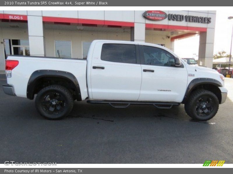 Super White / Black 2010 Toyota Tundra SR5 CrewMax 4x4