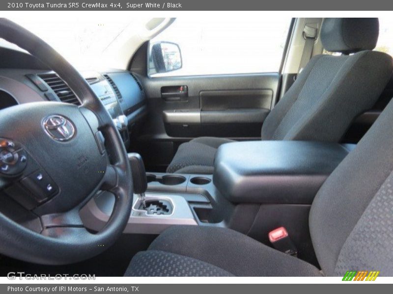 Super White / Black 2010 Toyota Tundra SR5 CrewMax 4x4