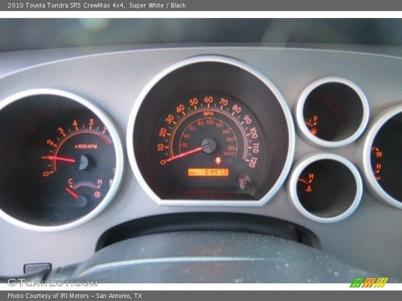 Super White / Black 2010 Toyota Tundra SR5 CrewMax 4x4