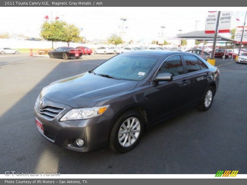 Magnetic Gray Metallic / Ash 2011 Toyota Camry XLE