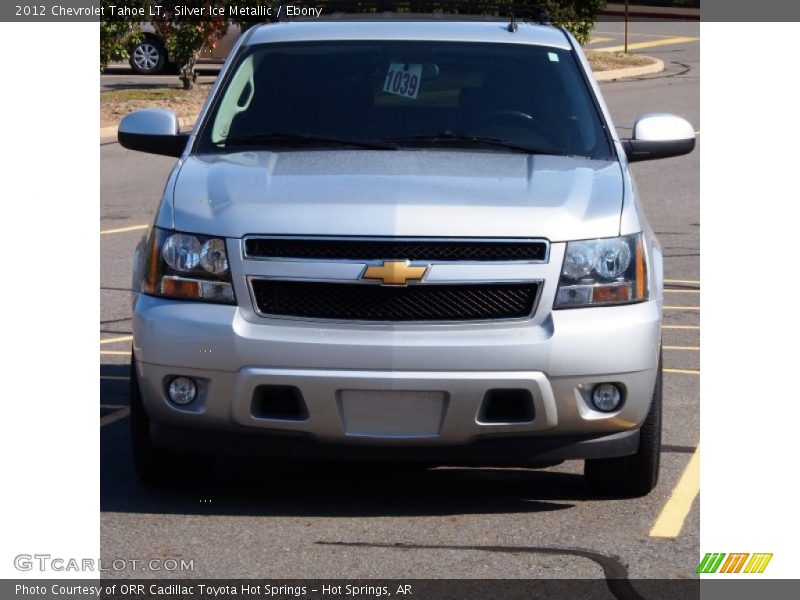 Silver Ice Metallic / Ebony 2012 Chevrolet Tahoe LT