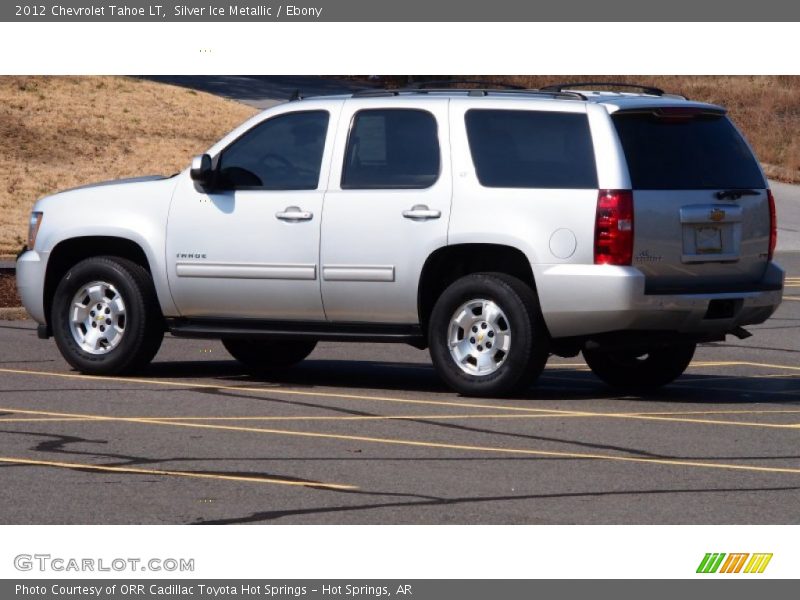 Silver Ice Metallic / Ebony 2012 Chevrolet Tahoe LT