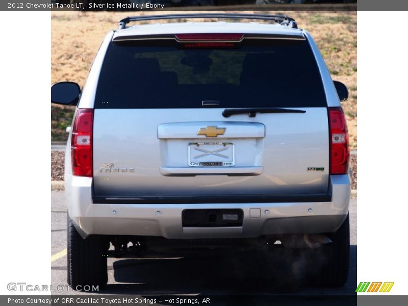 Silver Ice Metallic / Ebony 2012 Chevrolet Tahoe LT