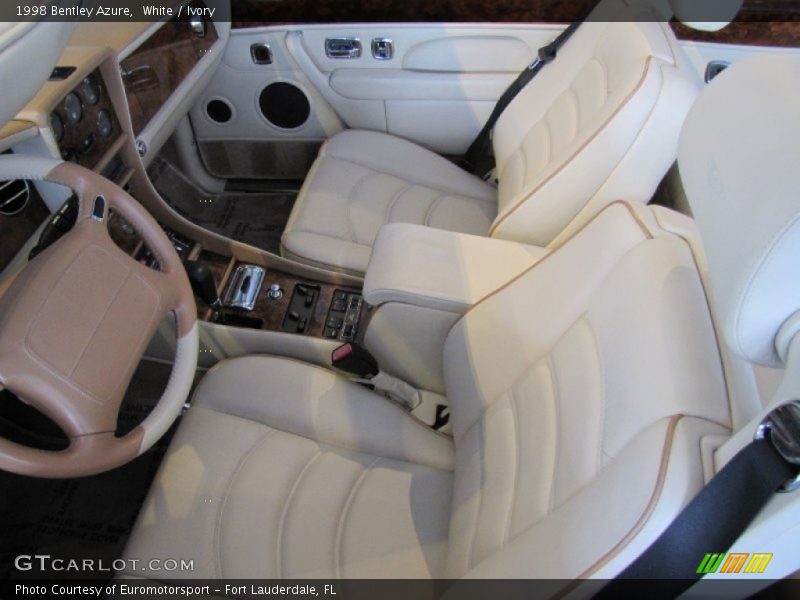 Front Seat of 1998 Azure 